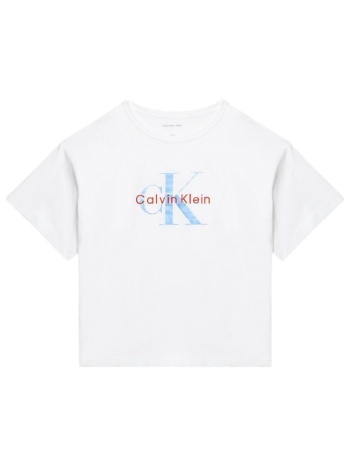t-shirt με κοντά μανίκια calvin klein jeans lvcksja20gyaf |