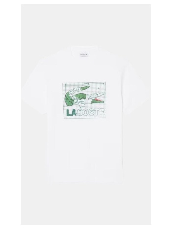 t-shirt με κοντά μανίκια lacoste th1446 |