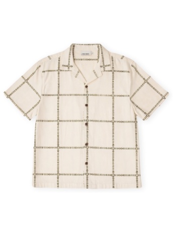 πουκάμισο με κοντά μανίκια imago mist of summer shirt - cru