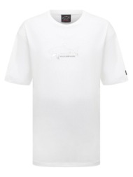 t-shirt με κοντά μανίκια paul & shark t-shirt paul shark 23411198 white |