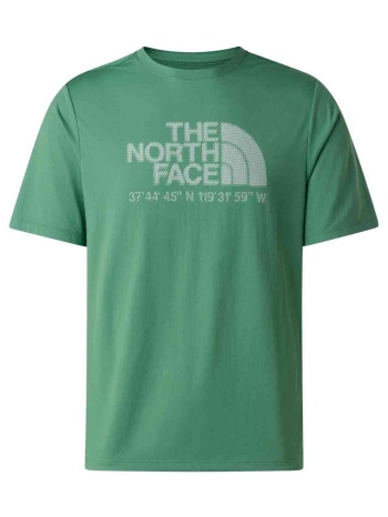t-shirt με κοντά μανίκια the north face m 24/7 s/s tee logo