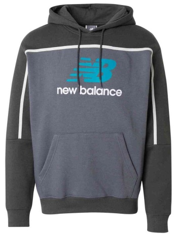 t-shirt με κουκούλα new balance mt43524_gt |
