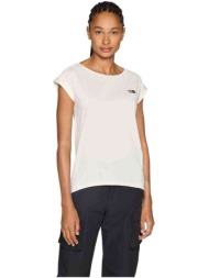 t-shirt με κοντά μανίκια the north face w tanken tank - eu white dune |