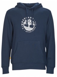 φούτερ timberland refibra logo hooded sweatshirt (regular lb)