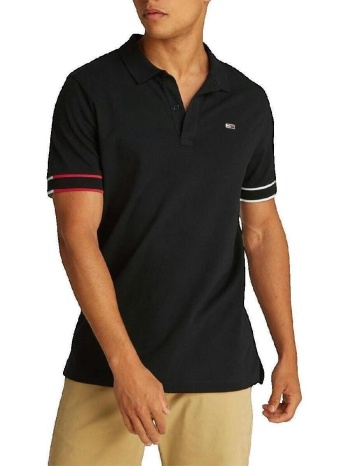 πόλο με κοντά μανίκια tommy hilfiger polo tommy hilfiger