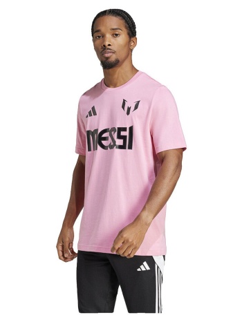 t-shirt με κοντά μανίκια adidas t-shirt messi name number