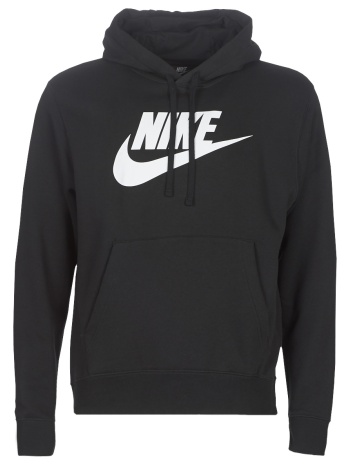 t-shirt με κουκούλα nike m nsw club hoodie po bb gx |