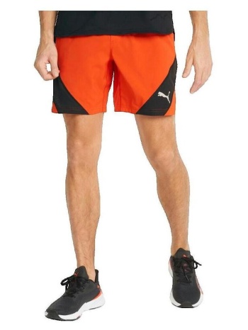 shorts & βερμούδες puma short vent woven 7 orange |