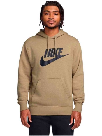 t-shirt με κουκούλα nike club |