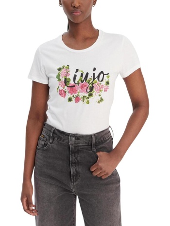 t-shirt με κοντά μανίκια liu jo ecs moda wa6493 js923 | σε προσφορά