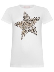 t-shirt με κοντά μανίκια liu jo ecs moda wa6493 js923 |