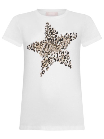 t-shirt με κοντά μανίκια liu jo ecs moda wa6493 js923 | σε προσφορά