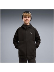 fleece puma tech elevated full-zip hoodie dk b |
