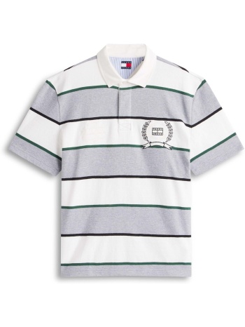 πόλο με κοντά μανίκια tommy jeans tjm rlx ss stripe s | σε προσφορά