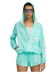 ζακέτα puma veste velocity aop vert en tissu tricoté |