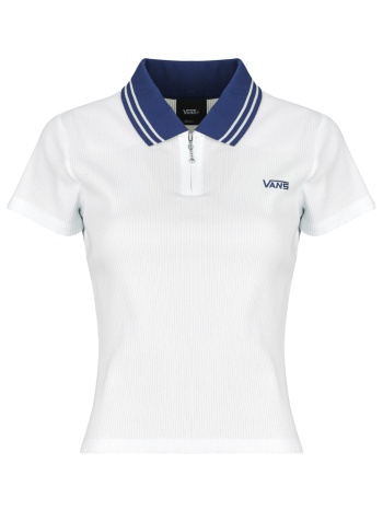 πόλο με κοντά μανίκια vans priscilla polo ss top σε προσφορά