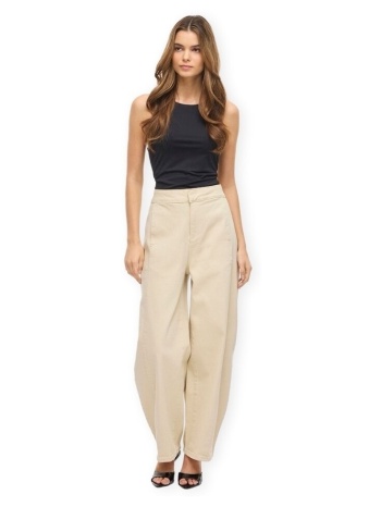 παντελόνια vila chia barreal trousers - birch |