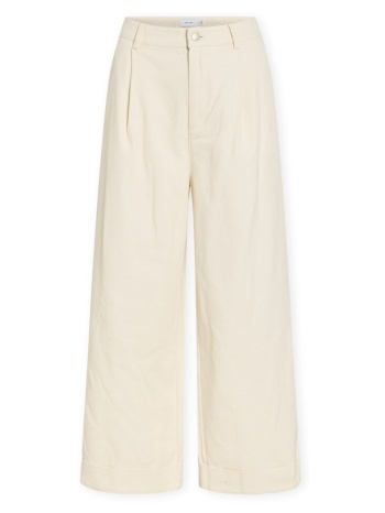 παντελόνια vila talia wide trousers - birch |