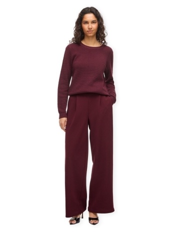 παντελόνια vila noos benne wide trousers - port royale |
