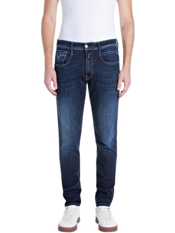 skinny τζιν replay 10 oz dark indigo power stretch denim