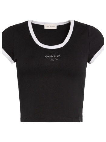 t-shirts & polos calvin klein jeans lv047g220g ss monologo σε προσφορά