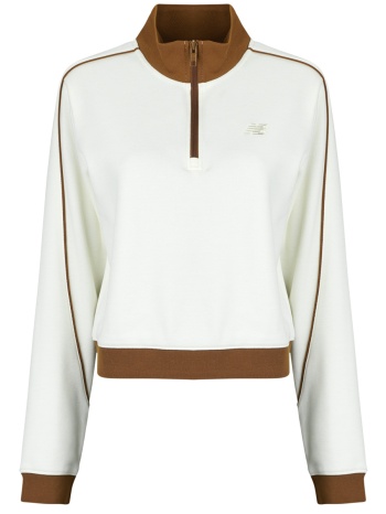 t-shirt με κουκούλα new balance sport legacy pique 1/4 zip σε προσφορά