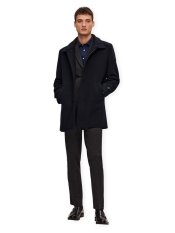 παλτό selected noos reuben jacket - black |