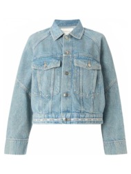 τζιν μπουφάν/jacket calvin klein jeans lv047g726g branded boxy denim |