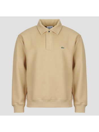 πόλο με μακριά μανίκια lacoste sweatshirt col polo en piqué