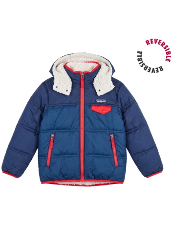 χοντρό μπουφάν patagonia baby reversible tribbles hoody