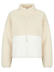 fleece puma fibre sherpa jacket w
