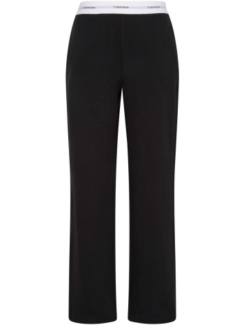 φαρδιά παντελόνια calvin klein jeans logo jersey pant | σε προσφορά