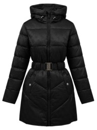 παλτό guess new imma logo midi p w6bl50 w4144 |