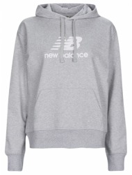 φούτερ new balance essentials stacked logo hoodie