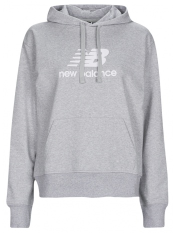 φούτερ new balance essentials stacked logo hoodie σε προσφορά