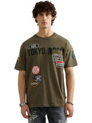 t-shirt με κοντά μανίκια replay relaxed + taschino + catenella m13ma .000.7242kw |