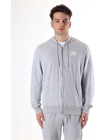 t-shirt με κουκούλα leone 1947 man hoody full zip hj | σε προσφορά