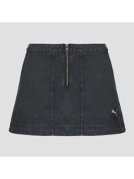 κοντές φούστες puma future.puma.archive washed twill skirt
