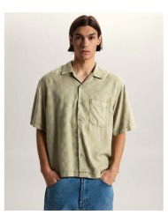 πουκάμισο με κοντά μανίκια vans van doren tencel check |