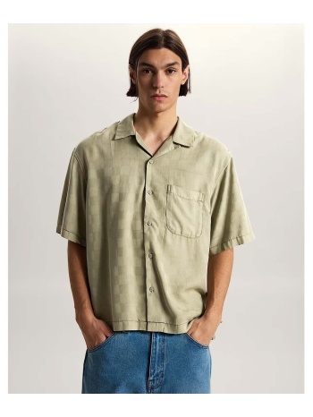 πουκάμισο με κοντά μανίκια vans van doren tencel check |