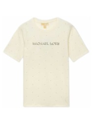 t-shirts & polos michael michael kors mt6524y97j classic mk stud tee |