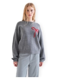 πουλόβερ compania fantastica compañia fantástica knit 10404 - grey |