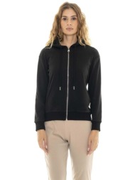 t-shirt με κουκούλα leone 1947 woman hoody full zip relaxed |