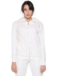 t-shirt με κουκούλα leone 1947 woman hoody full zip relaxed |
