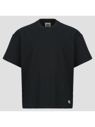 t-shirt με κοντά μανίκια dickies mineral heavyweight ss tee black
