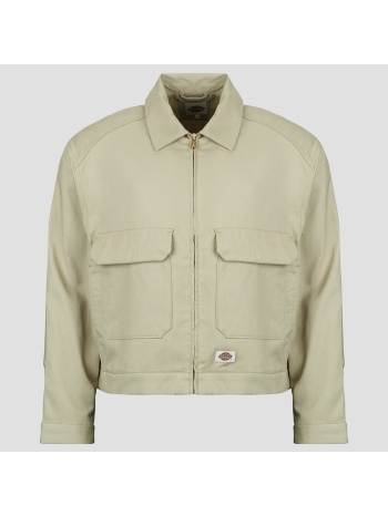 μπουφάν dickies hemp twill trucker jacket eucalyptus σε προσφορά