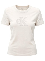 t-shirt με κοντά μανίκια calvin klein jeans lv047g829g |