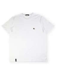 t-shirt με κοντά μανίκια organic monkey super t-shirt - white |