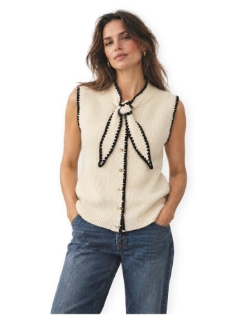πουλόβερ vila celeste knit - birch |