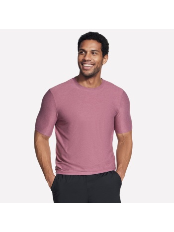 t-shirt με κοντά μανίκια skechers go dri all day tee |